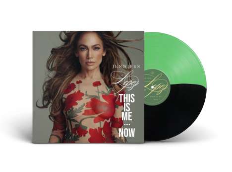 Jennifer Lopez: This Is Me... Now (Indie Exclusive Edition) (Spring Green / Black Vinyl) (Exclusive Cover Art), LP