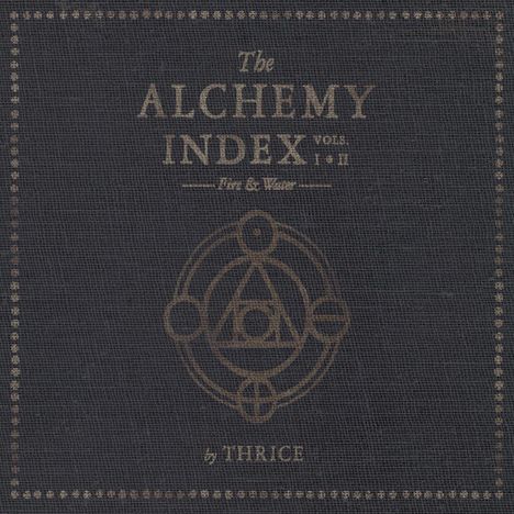 Thrice: The Alchemy Index Vols. I & II: Fire & Water (Orange Crush & Sea Blue Vinyl), 2 LPs