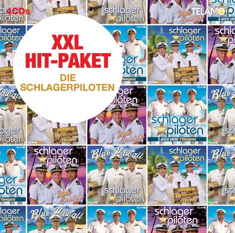 Die Schlagerpiloten: XXL Hitpaket, 5 CDs