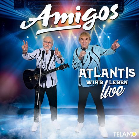 Die Amigos: Atlantis wird leben (Live Edition), CD