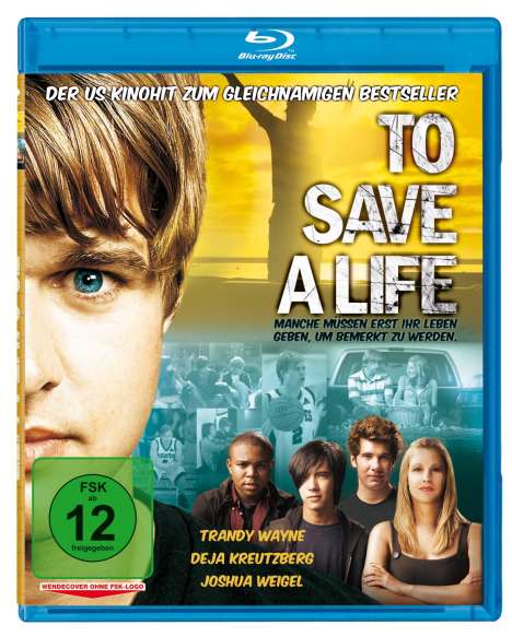 To Save A Life (Blu-ray), Blu-ray Disc