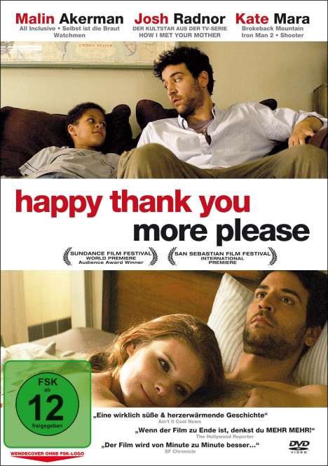 Happy thank you more please, DVD