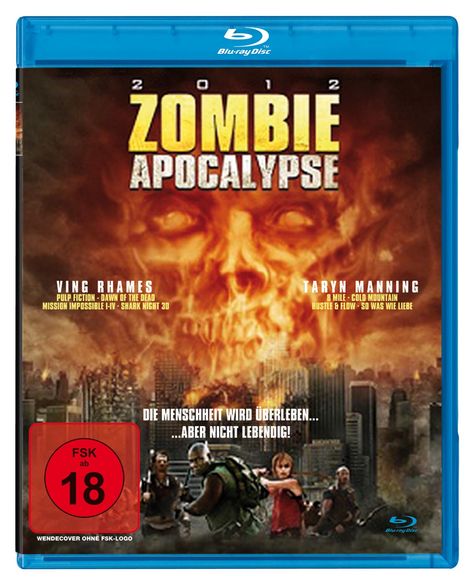 2012 Zombie Apocalypse (Blu-ray), Blu-ray Disc