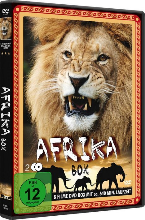 Afrika Box (8 Filme auf 2 DVDs), 2 DVDs