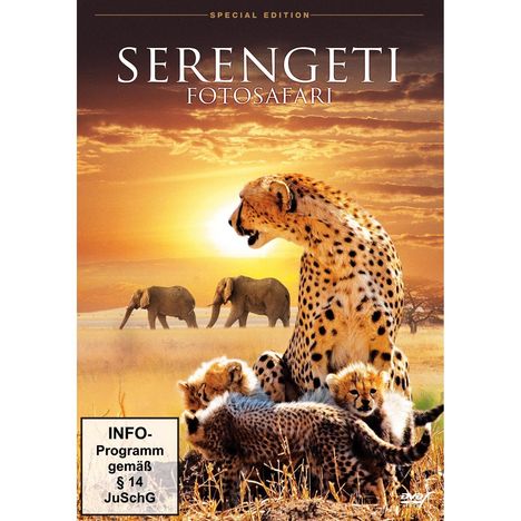 Serengeti - Fotosafari, DVD