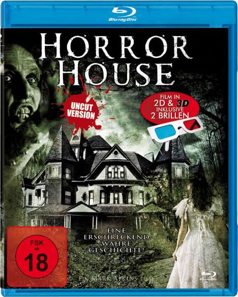 Horror House 3D (Blu-ray), Blu-ray Disc