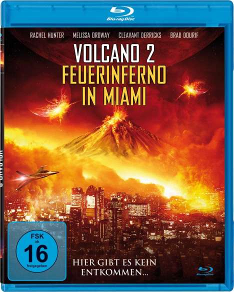 Volcano 2 - Feuerinferno in Miami (Blu-ray), Blu-ray Disc