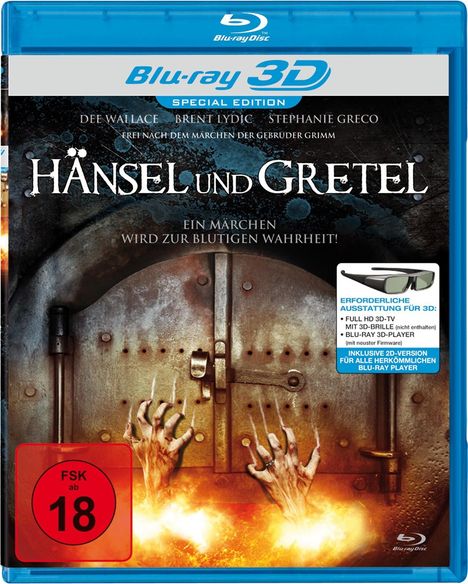 Hänsel und Gretel (3D Blu-ray), Blu-ray Disc