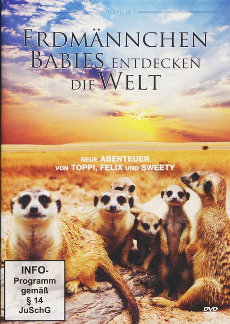 Erdmännchen-Babies entdecken die Welt, DVD