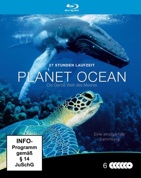 Planet Ocean (Blu-ray), 6 Blu-ray Discs