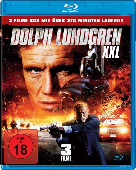 Dolph Lundgren XXL (3 Filme auf 1 Blu-ray), Blu-ray Disc