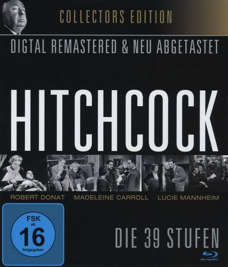 Alfred Hitchcock: Die 39 Stufen (Blu-ray), Blu-ray Disc