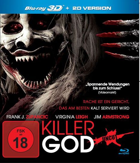 Killer God (3D Blu-ray), Blu-ray Disc