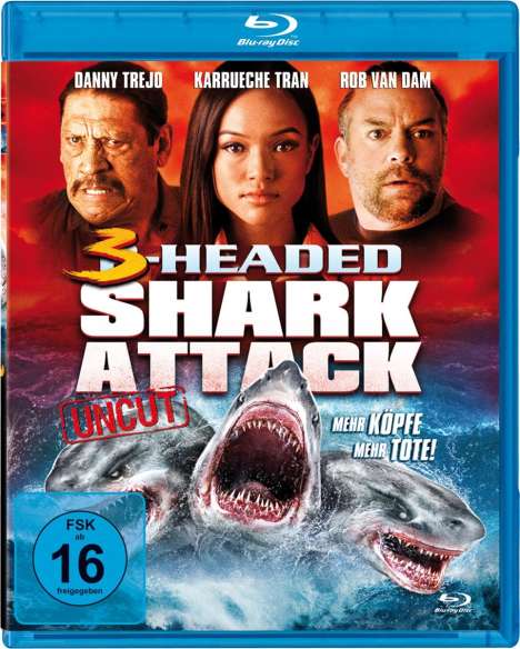 3-Headed Shark Attack (Blu-ray), Blu-ray Disc