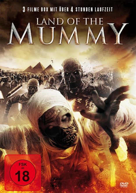 Land of the Mummy Box, DVD