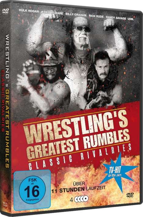 Wrestling's Greatest Rumbles, 4 DVDs