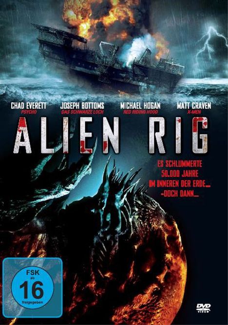 Alien Rig, DVD