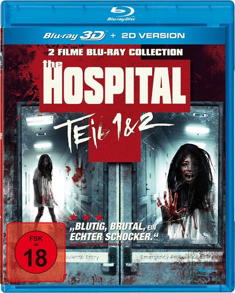 The Hospital Teil 1 &amp; 2 (3D Blu-ray), Blu-ray Disc