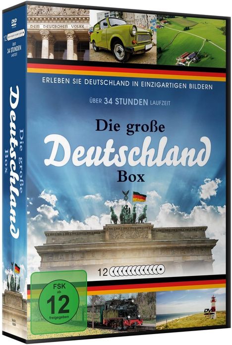 Die große Deutschland Box, 12 DVDs