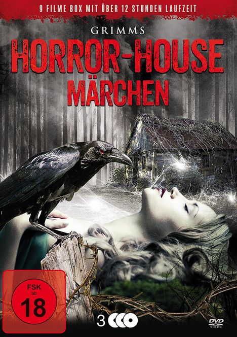 Grimms Horror House Mächen (9 Filme auf 3 DVDs), 3 DVDs