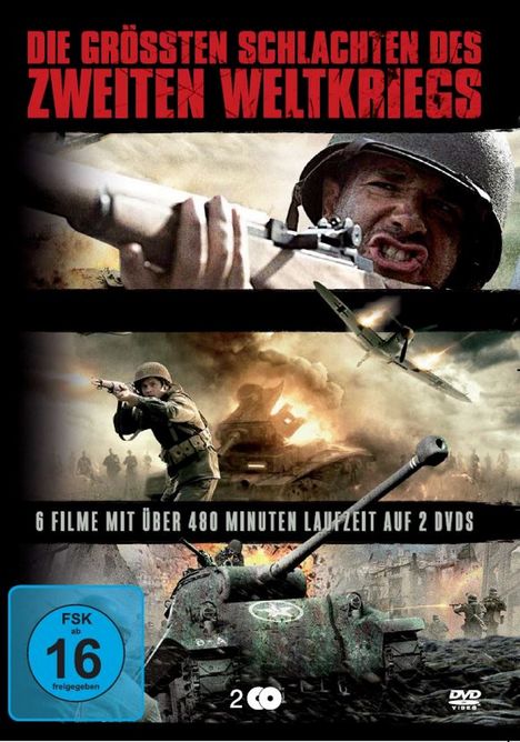 Die größten Schlachten des Zweiten Weltkriegs, 2 DVDs