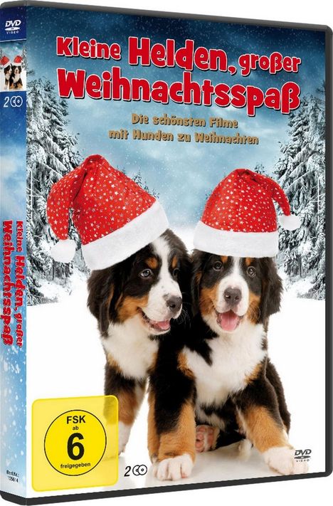 Kleine Helden, großer Weihnachtsspaß (6 Filme auf 2 DVDs), 2 DVDs
