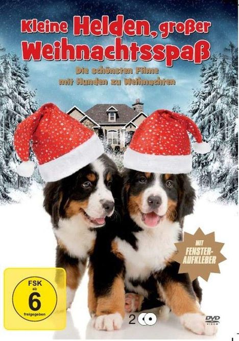 Kleine Helden, großer Weihnachtsspaß (6 Filme auf 2 DVDs), 2 DVDs