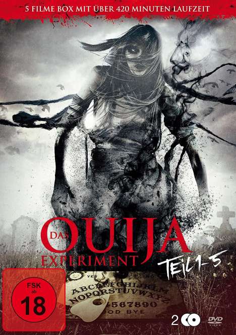 Das Ouija Experiment Teil 1-5, 2 DVDs