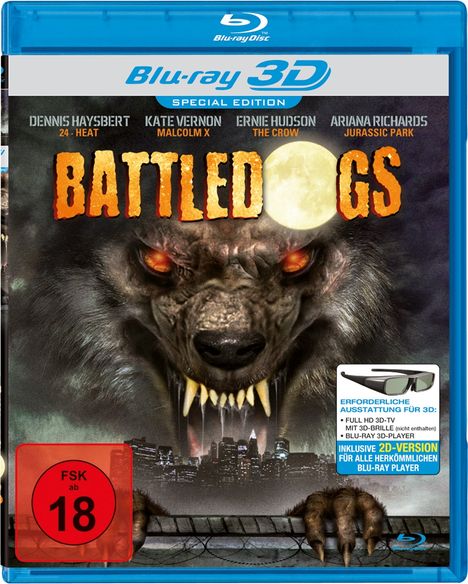 Battledogs (3D Blu-ray), Blu-ray Disc