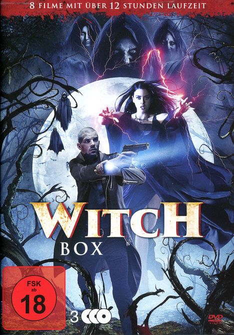 Witch Box (8 Filme auf 3 DVDs), 3 DVDs