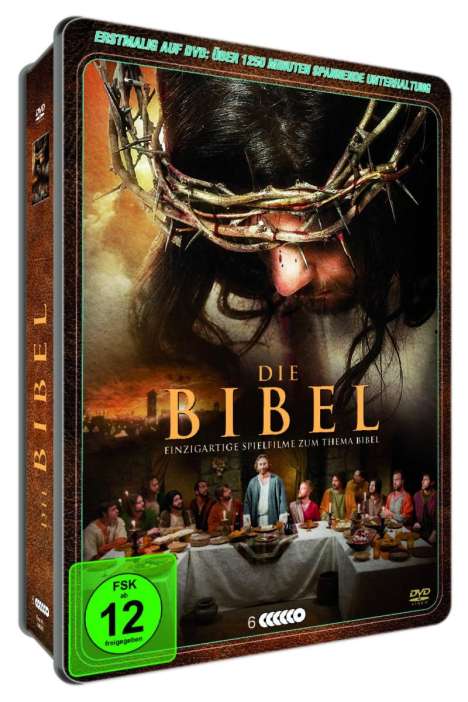 Die Bibel (6 Filme), 6 DVDs