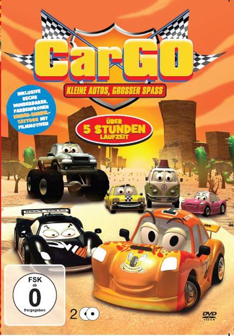 Cargo Box - Kleine Autos, Grosser Spass, 2 DVDs