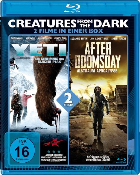Creatures from the Dark: Yeti / After Doomsday (Blu-ray), Blu-ray Disc