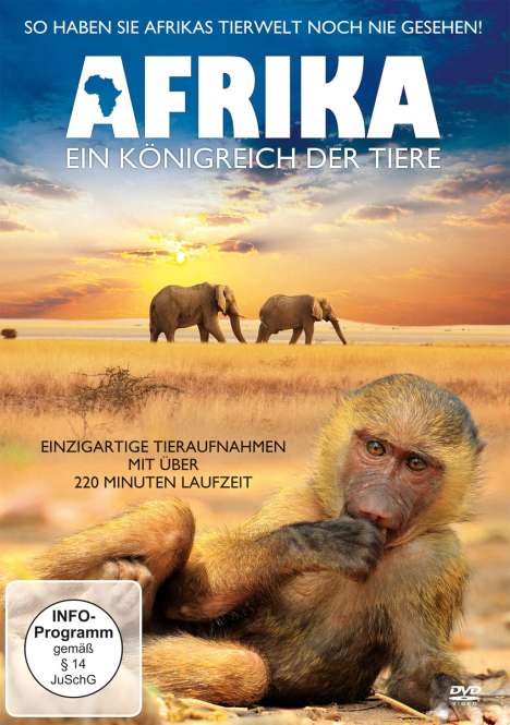 Afrika - Ein Königreich der Tiere, DVD