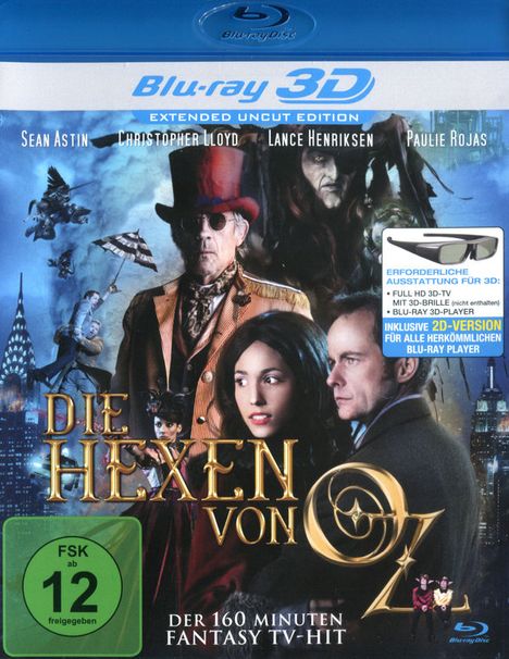 Die Hexen von Oz (3D Blu-ray), Blu-ray Disc