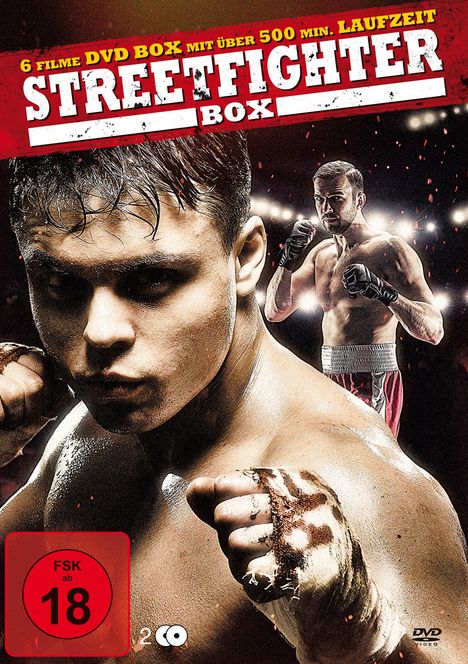 Streetfighter Box (6 Filme auf 2 DVDs), 2 DVDs