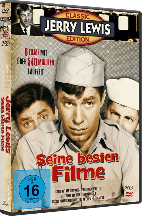 Jerry Lewis - Seine besten Filme, 2 DVDs