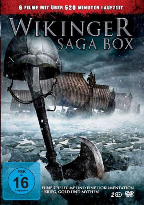 Wikinger Saga Box (6 Filme auf 2 DVDs), 2 DVDs