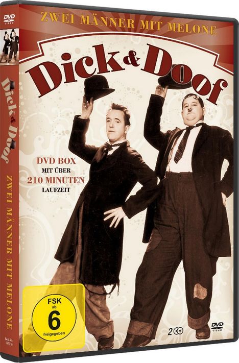 Dick &amp; Doof - Zwei Männer mit Melone, 2 DVDs