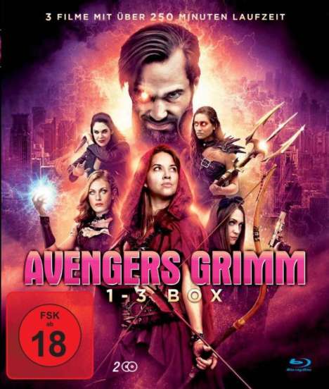 Avengers Grimm Box (Teil 1-3) (Blu-ray), 2 Blu-ray Discs
