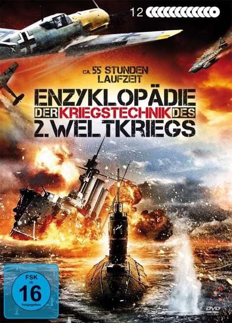 Enzyklopädie der Kriegstechnik des 2. Weltkriegs, 12 DVDs