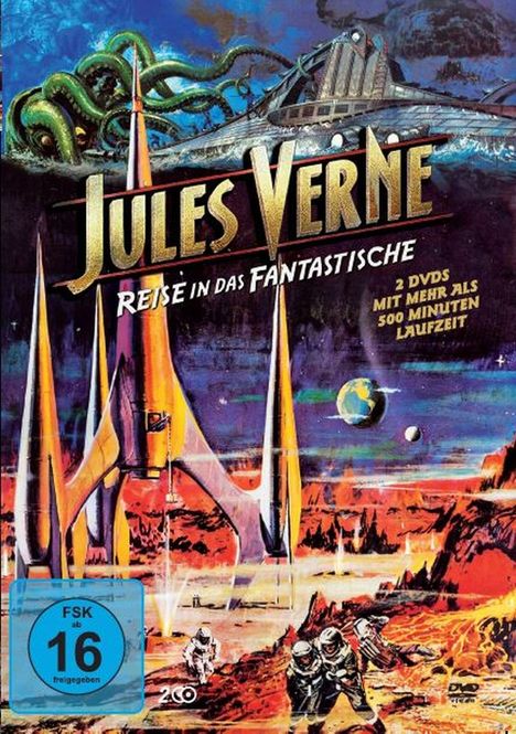 Jules Verne - Reise in das Fantastische, 2 DVDs