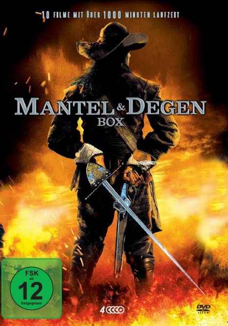 Mantel &amp; Degen Box (10 Filme auf 4 DVDs), 4 DVDs