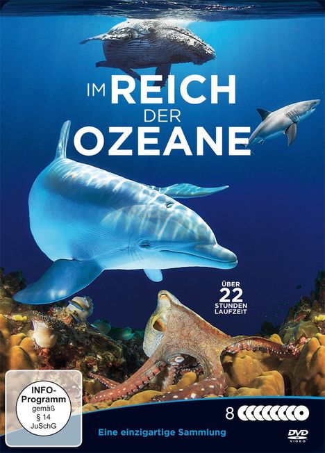 Im Reich der Ozeane, 8 DVDs