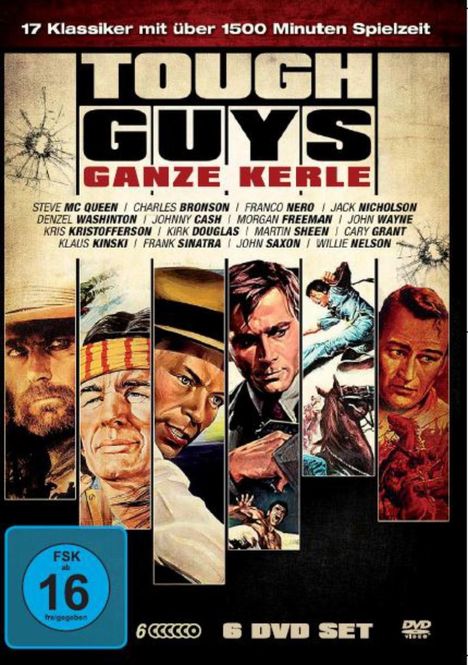 Tough Guys - Ganze Kerle Box (17 Filme auf 6 DVDs), 6 DVDs