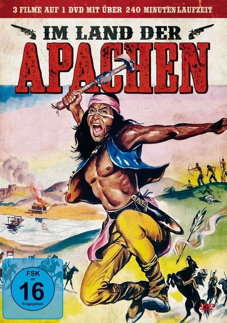 Im Land der Apachen (3 Filme auf 1 DVD), DVD