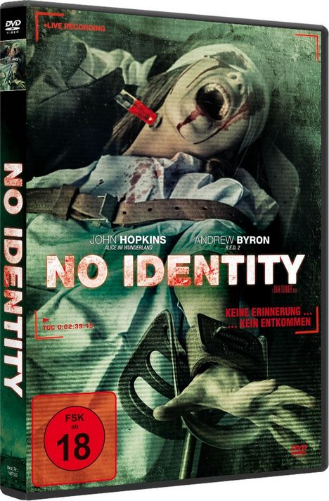No Identity, DVD