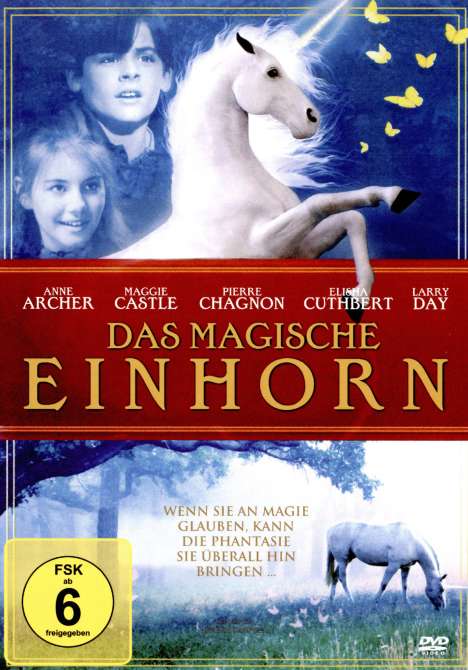 Das magische Einhorn, DVD