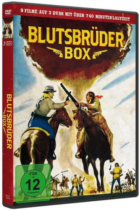 Blutsbrüder (9 Filme auf 3 DVDs), 3 DVDs