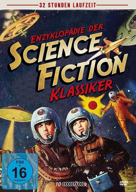 Enzyklopädie der Science Fiction Klassiker (23 Filme auf 10 DVDs), 10 DVDs